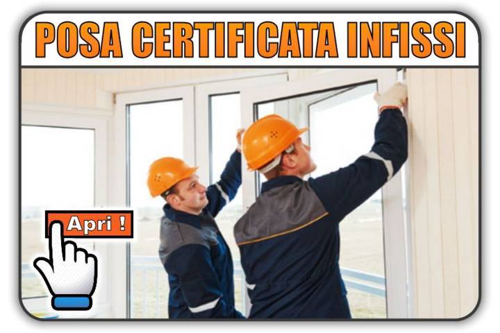 posa certificata infissi Mantova finestre